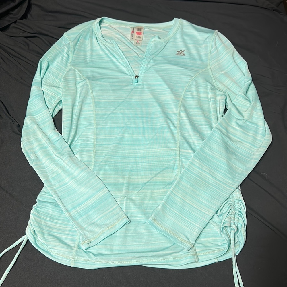 Sky Blue Zero Xposur swim shirt
